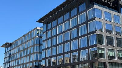 TRS Headquarters Building in Mueller Center