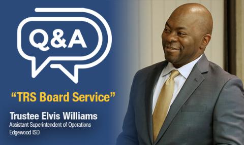 Trustee Elvis Williams interview link
