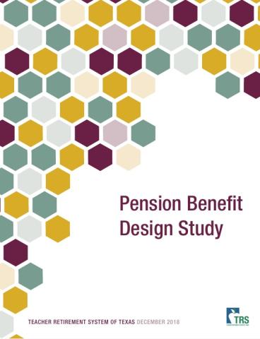 Pension Benefit Design Study Cover