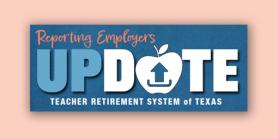 logo for TRS Update newsletter