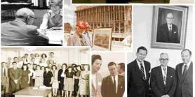 Collage of TRS History images