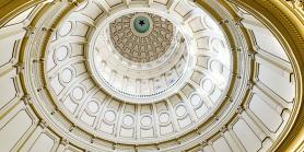 ceiling of Austin capitol