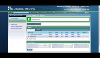 10 Submitting a Report for Validation 1B