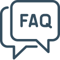 frequently asked questions icon
