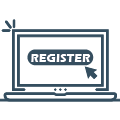 laptop registration icon