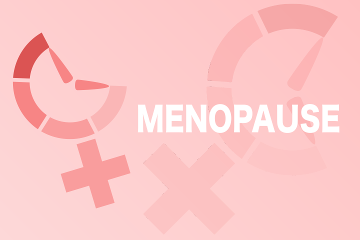menopause clock illustration