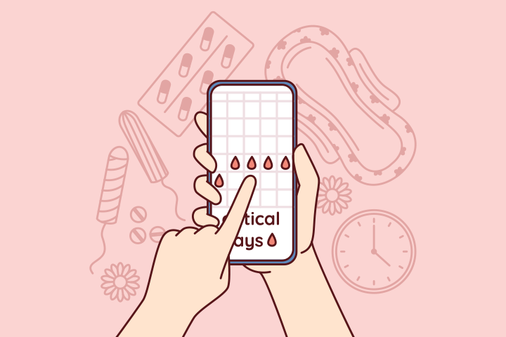 smartphone app for tracking menstrual cycle