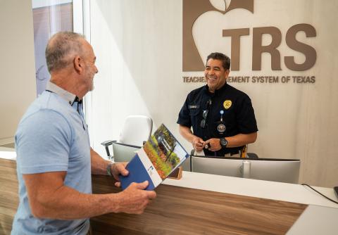 TRS Member Center Security Desk