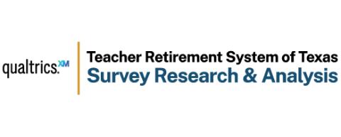 Qualtrics Logo for TRS Survey Research and Analysis