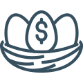 nest egg icon