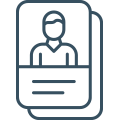 profile card icon