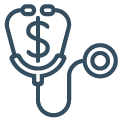 healthcare prices icon